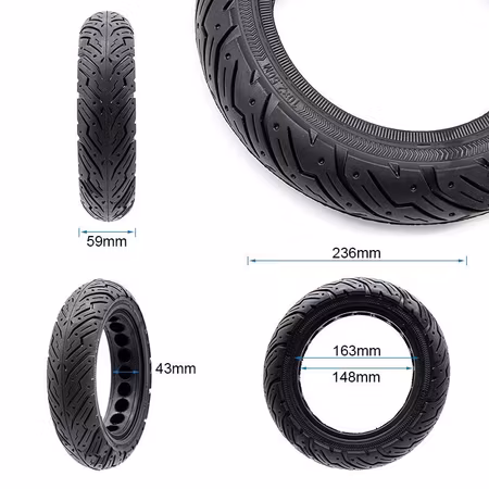 Solid däck Ninebot 60/70-6.5