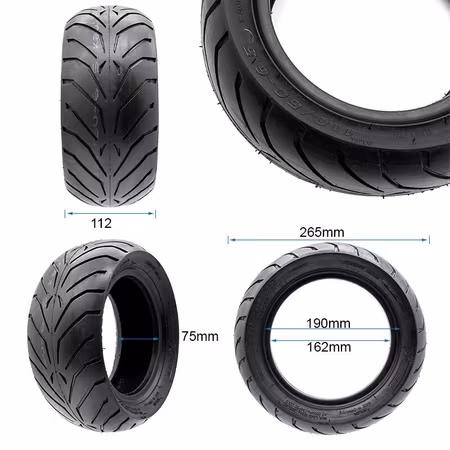 Däck Cityroad Tubeless 110/50-6.5 [Quind]