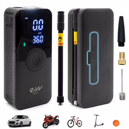 Elektrisk pump med powerbank kompakt