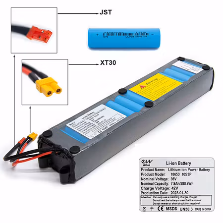 Batteri 36v 7.8Ah