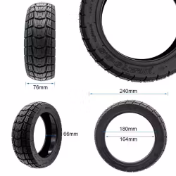 Tubeless däck med gel 10x2.75-6.5