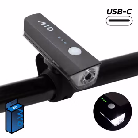 Frambelysning LED 300 lm laddningsbar