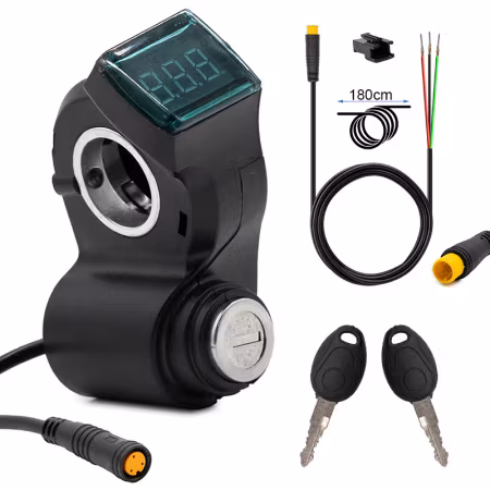 Elektrisk tändningslås med 2 nycklar