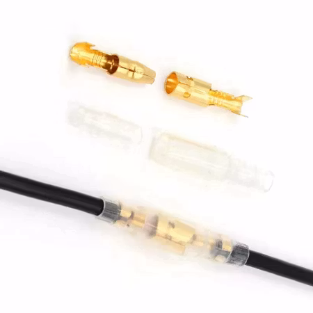 Rundstift 6Hane/6Hona 3par