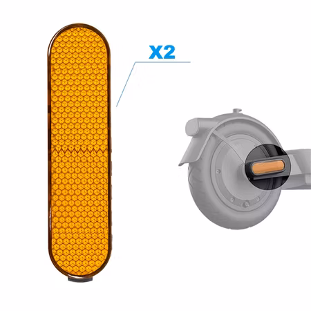 Xiaomi Mi5/Mi5 Max sid reflexer bak-1par