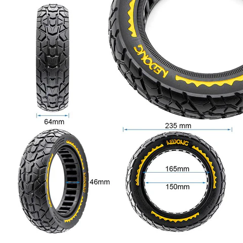 Ultralight Offroad Solid däck (10x2.5) 60/70-6.5 B44