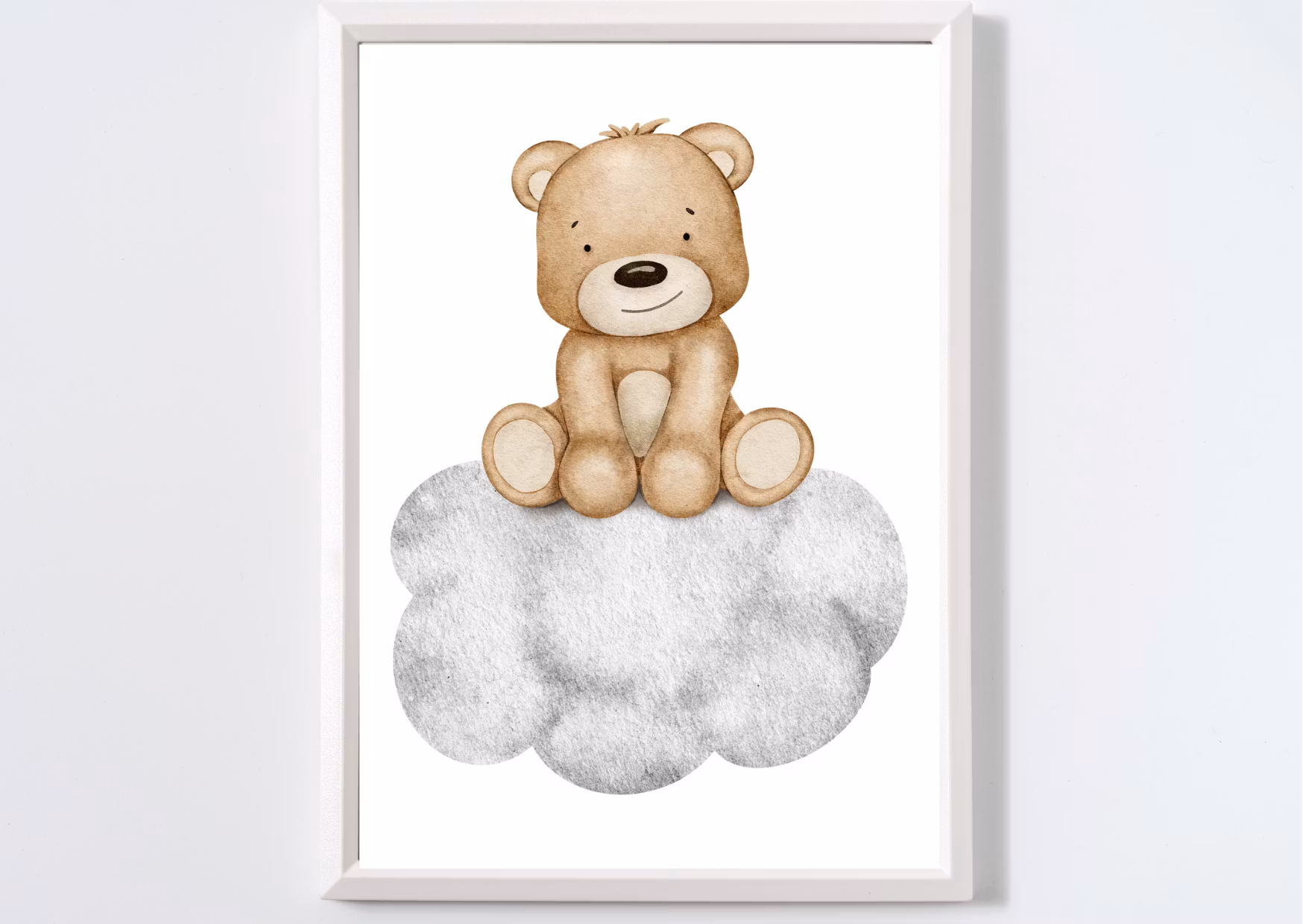Personliga barntavlor - Posters till barnrummet-Teddybjörn