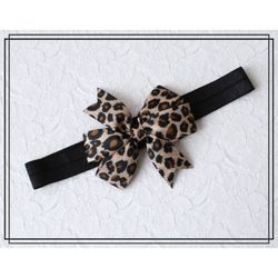 Hårband Lilly LEOPARD - stor