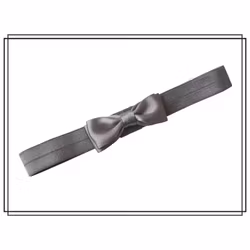 Hårband Matilda MÖRKGRÅ - liten