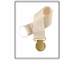 Beige napphållare - guld