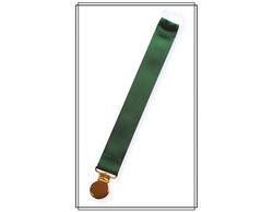 Mörkgrön napphållare - guld