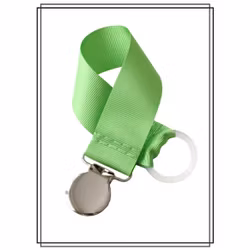 Grön napphållare - silver