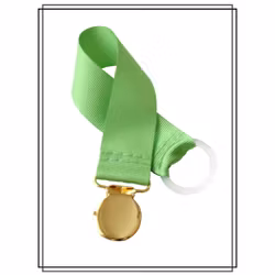 Grön napphållare - guld