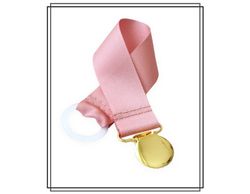 Gammelrosa napphållare - guld