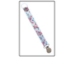 Napphållare med blommor - silver