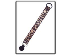 Napphållare leopard - svart clip