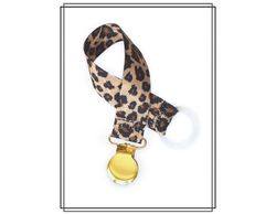Napphållare leopard - guld