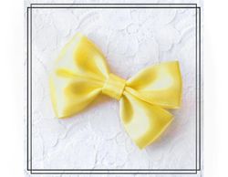 Vera GUL - liten - hårklämma