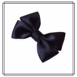 Vera SVART - liten - hårklämma