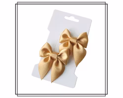 Saga GULD - liten - 2-pack hårklämmor