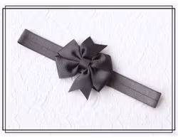 Hårband Lilly MÖRKGRÅ - mellan