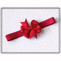 Hårband Lilly RÖD - mellan