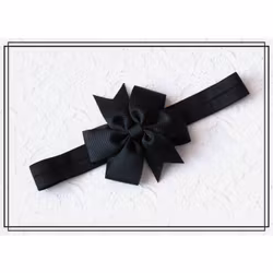 Hårband Lilly SVART - stor