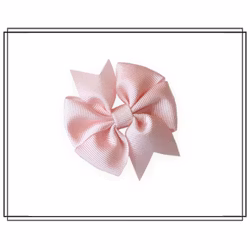 Lilly LJUSROSA - liten hårklämma
