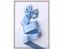 Vera LJUSBLÅ - stor doprosett