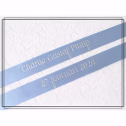 Vera LJUSBLÅ - liten doprosett