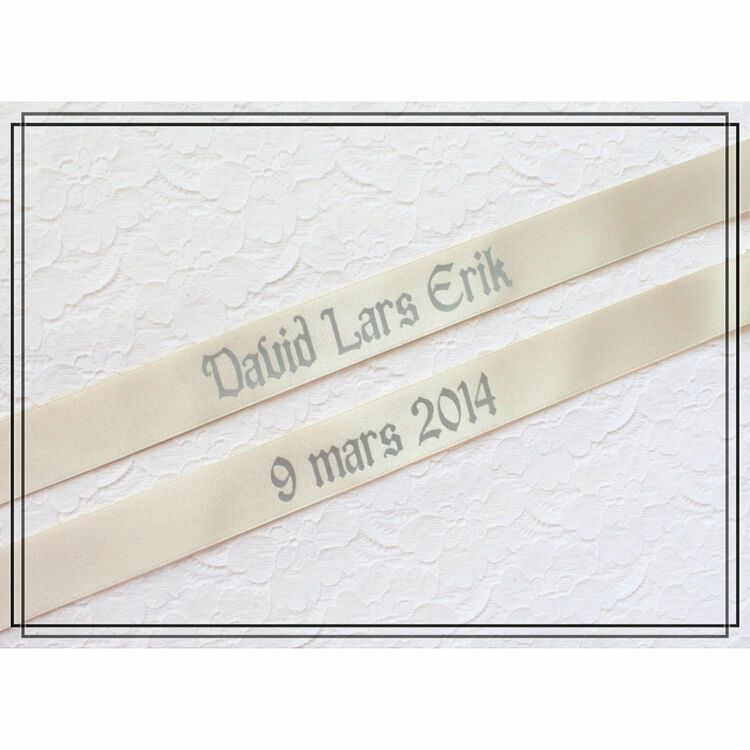 Elin CHAMPAGNE - liten enkel doprosett