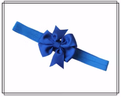 Hårband Lilly BLÅ - mellan