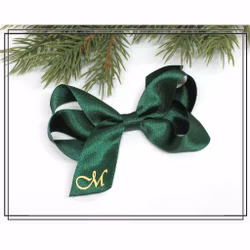 Emma - MÖRKGRÖN - hårrosett