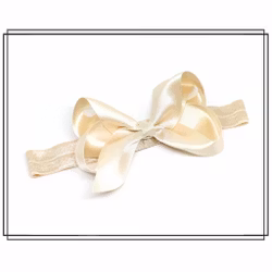 Emma - CHAMPAGNEFÄRGAD - hårband - jumbo