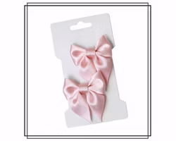 Saga BLEKROSA - liten - 2-pack hårklämmor