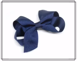 Frida MARINBLÅ - liten hårrosett