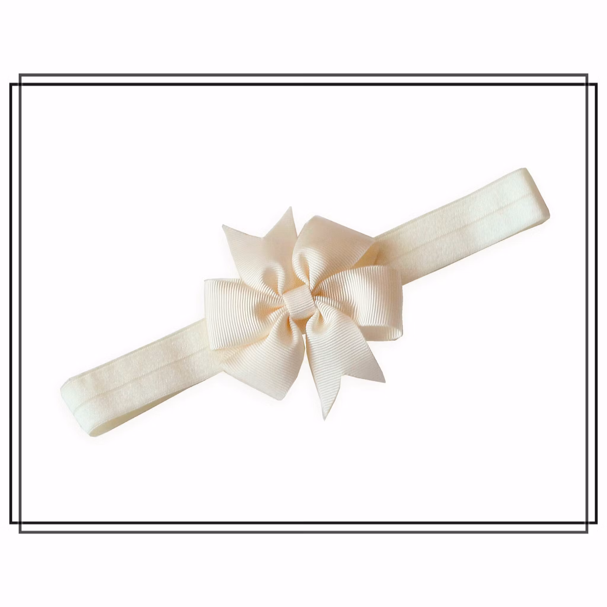 Hårband Lilly GRÄDDVIT - mellan