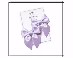 Saga LJUSLILA - liten - 2-pack hårklämmor