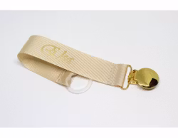 Beige napphållare - guld