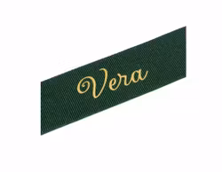 Mörkgrön napphållare med Vera-rosett