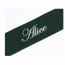 Mörkgrön napphållare - silver