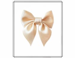 Rosett CHAMPAGNE - satinrosett