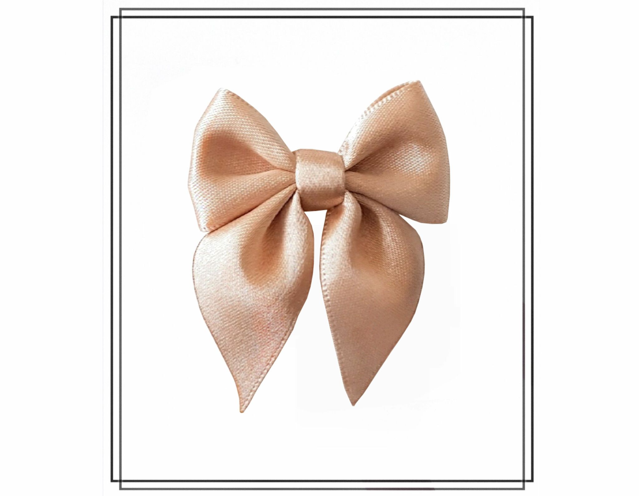 Rosett BEIGE - satinrosett