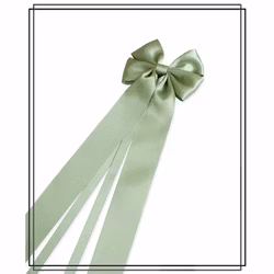 Vera LJUS KHAKIGRÖN - stor doprosett med dubbla band