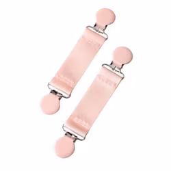 Ljusrosa vanthållare