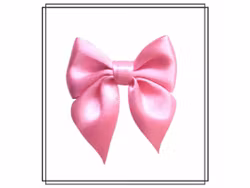 Rosett ROSA - satinrosett
