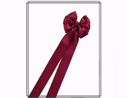 Elisa BURGUNDY - liten doprosett