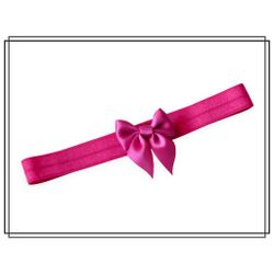 Hårband Saga CERISE - liten rosett