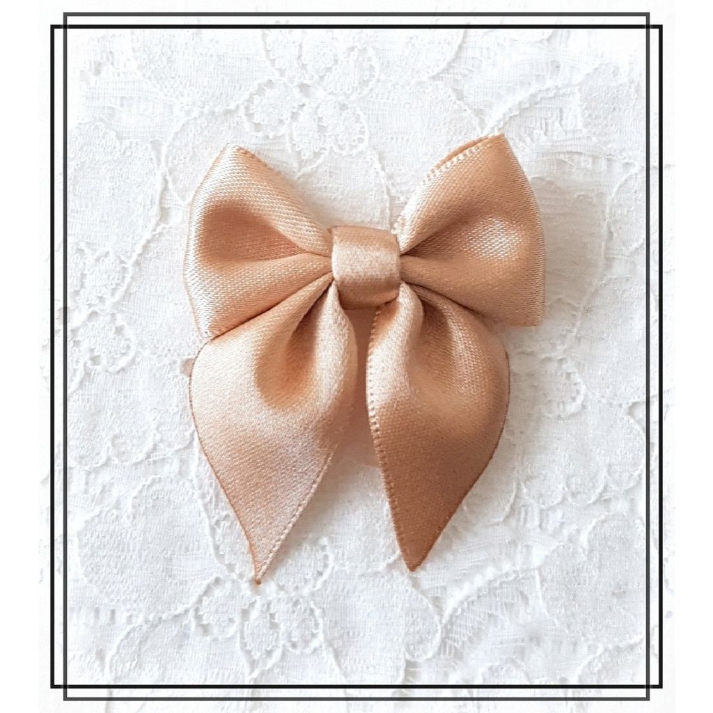 Rosett BEIGE - satinrosett