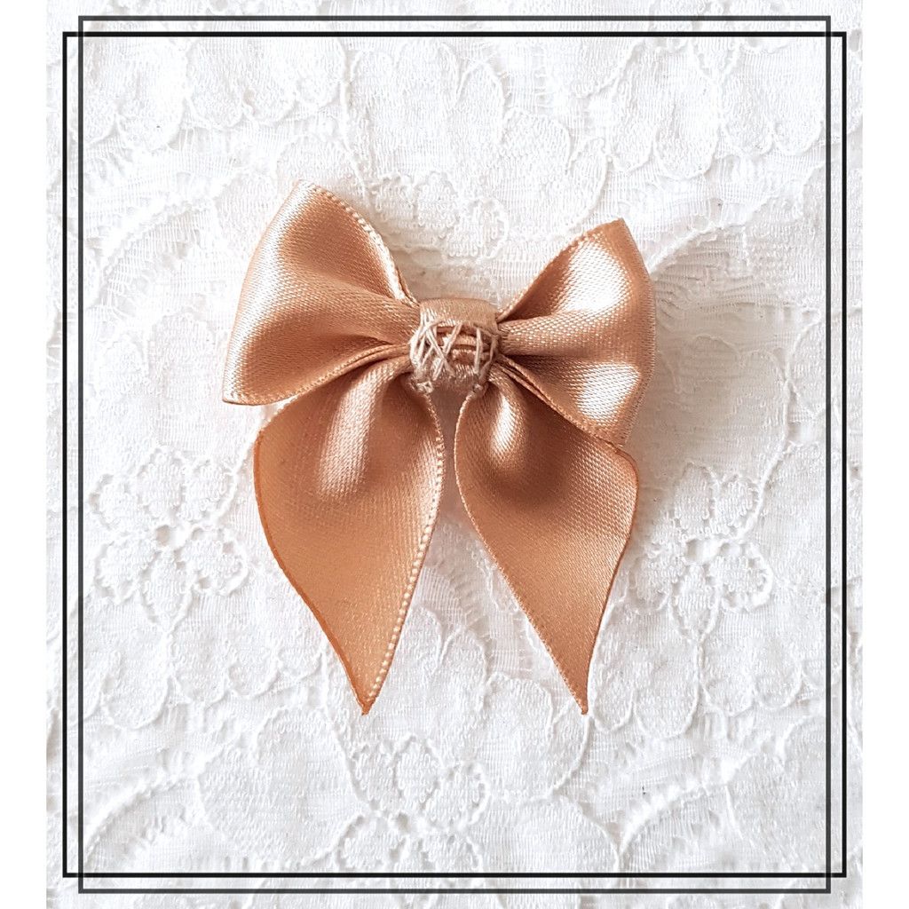 Rosett BEIGE - satinrosett